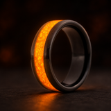 Orange - Black Ceramic