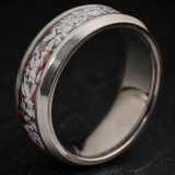 The Crucible Ring - Inlay Sun Box Ring