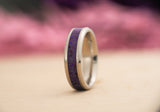 Lavender - Stainless Steel Ring - 8mm