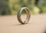 Viridian - Stainless Steel Ring - 8mm