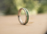 Viridian - Stainless Steel Ring - 8mm