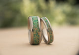 Viridian - Stainless Steel Ring - 8mm