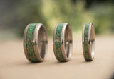 Viridian - Stainless Steel Ring - 8mm