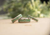 Viridian - Stainless Steel Ring - 8mm
