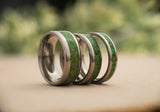 Sage - Stainless Steel Ring - 8mm