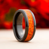 Orange - Black Ceramic