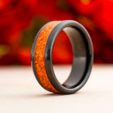 Orange - Black Ceramic