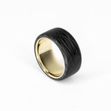 Carbon Fiber and Gold Ring