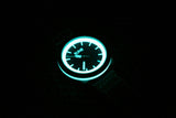 Automatic Ultra Glow Aqua Marine Carbon Fiber Watch 3 left