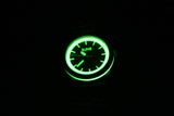 Quartz Ultra Glow Emerald Carbon Fiber Watch