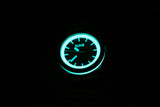 Quartz Ultra Glow Aqua Carbon Fiber Watch