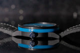 Quartz Ultra Glow Cobalt Blue Carbon Fiber Watch