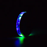 Joker Opal Luminescent - 8mm Tungsten Ring