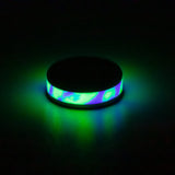 Custom Super Lume Inlay - 8mm Black Ceramic Ring