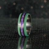 Titanium Oracle Opal Ultimate - Aqua Indigo - 8mm