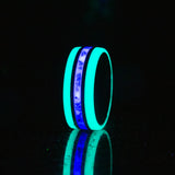 Titanium Oracle Opal Ultimate - Aqua Indigo - 8mm