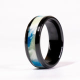 The Milky Way V2 - 8mm Black Ceramic Ring