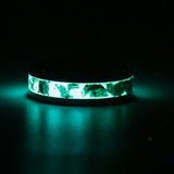 24K gold and royal blue on ceramic - Size 13.5