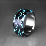 Alien Eclipse Ring - Blue
