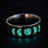 Moon Phase - Stardust Aqua Titanium