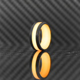 Orange Apollo Lume V2 carbon fiber ring square product photo 3
