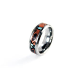 Arizona Inlay - 8mm Tungsten Ring