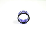Purple Aurora Carbon Fiber Ring