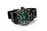 Gloss Carbon Fiber Bezel Automatic Watch