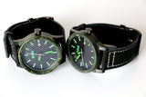 OD GREEN Forged Carbon Rune Watch Automatic