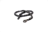 Blackened Sterling Silver Box Chain Bracelet