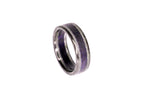 Joker Metallic Carbon Fiber Ring - Several Sizes