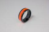 Solar Flare - 8mm Black Ceramic Ring