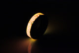 Solar Flare - 8mm Black Ceramic Ring