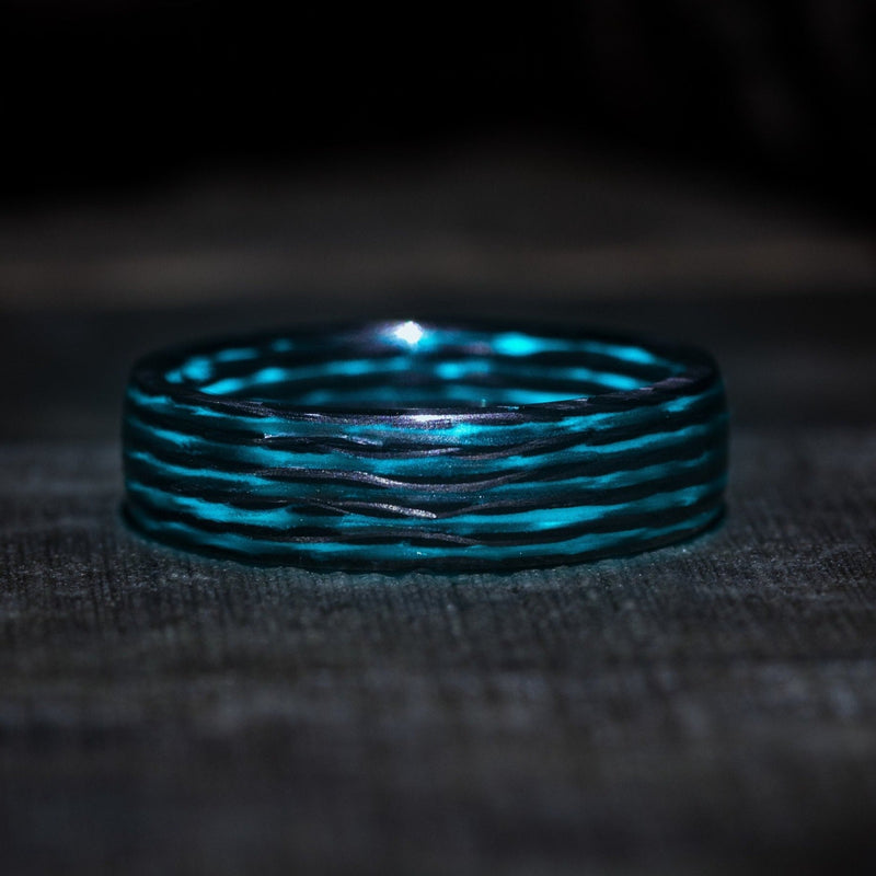 Aqua Matrix Lume Carbon Fiber Ring