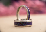 Lavender - Stainless Steel Ring - 8mm
