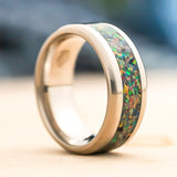 Star Dust - Stainless Steel Ring - 8mm
