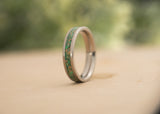 Viridian - Stainless Steel Ring - 8mm