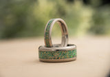 Viridian - Stainless Steel Ring - 8mm
