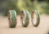 Viridian - Stainless Steel Ring - 8mm