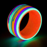 Glow Fordite Ring