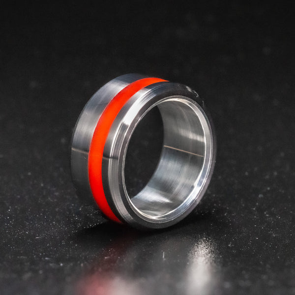 Silver and Titanium Fire Stripe 11
