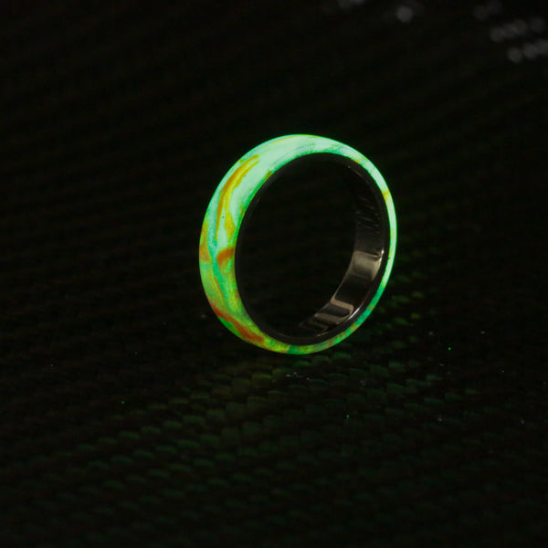 Sterling Silver Slim Retro Band Size 12.25