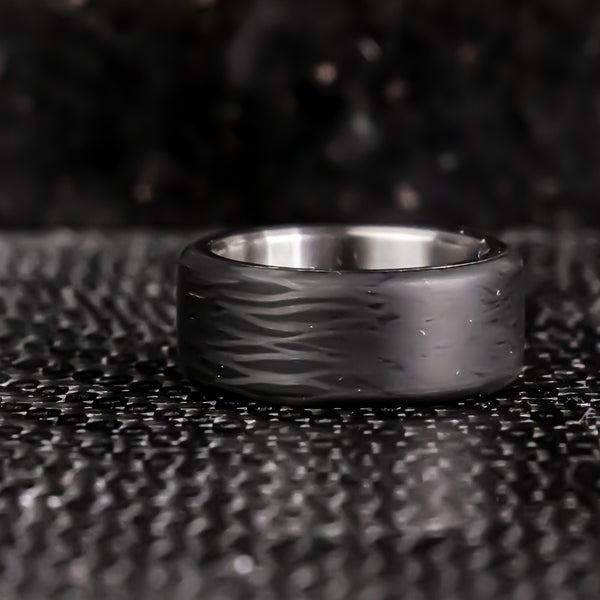 Titanium Carbon Fiber ring