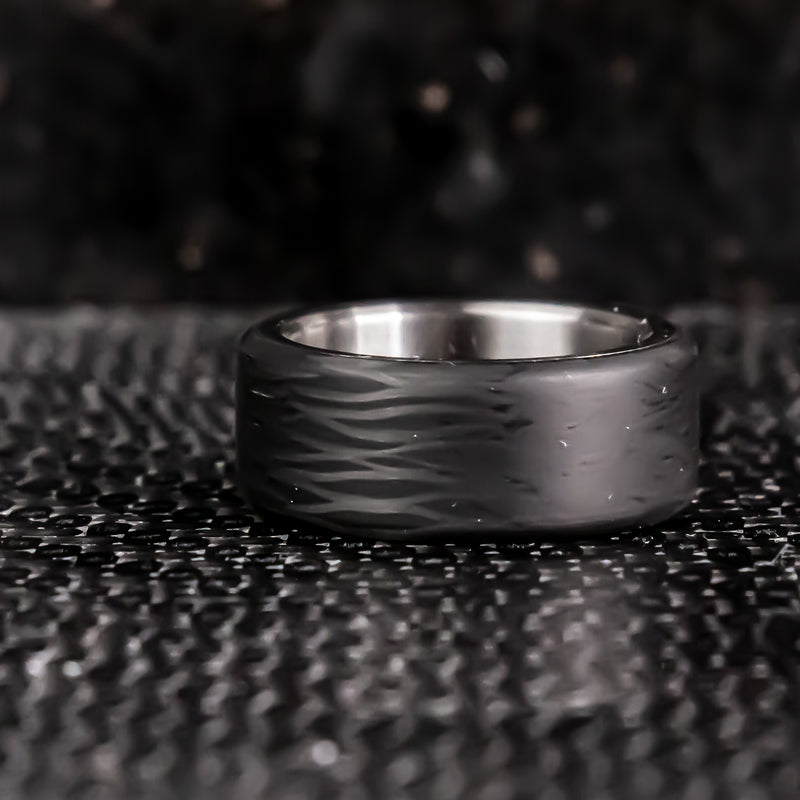 Titanium Carbon Fiber ring
