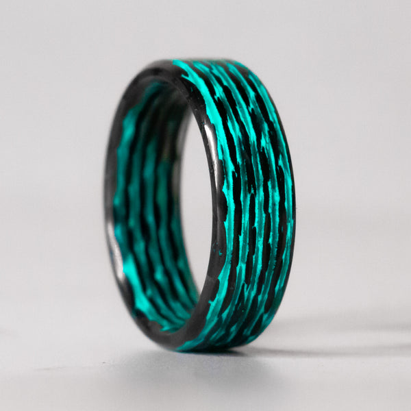 Aqua Matrix Lume Carbon Fiber Ring