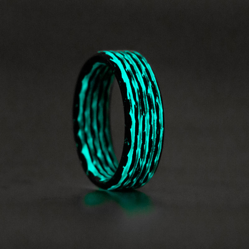 Aqua Matrix Lume Carbon Fiber Ring