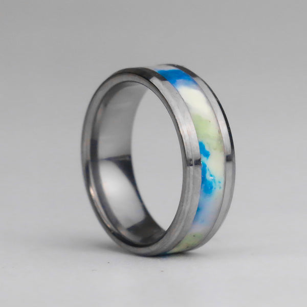 The Milky Way Ring - Tungsten 8mm