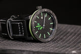 Glowing Forged Automatic - Neutral Green (brightest glow) Bezel