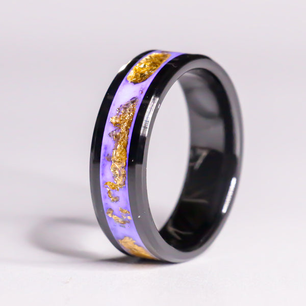 Glowing Gold Ring - 24K Gold Leaf