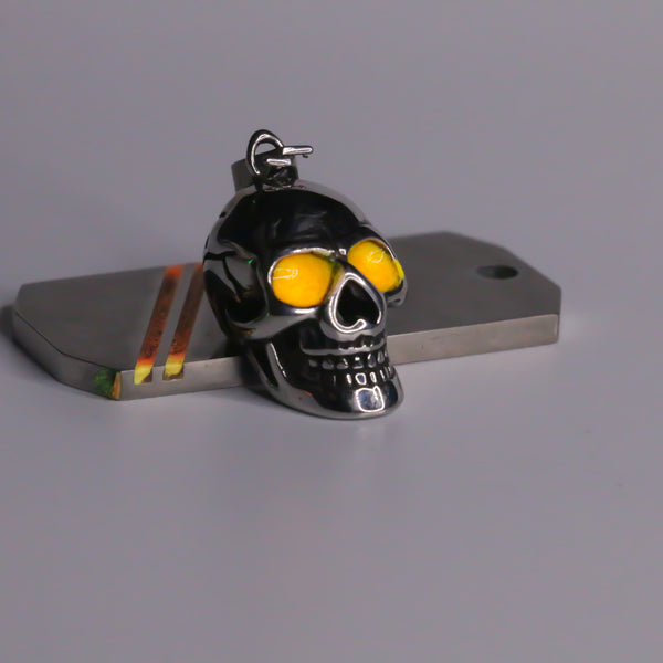 Orange Glow Skull